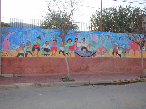 Mural located just outside of Hotel Killa.